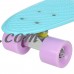 22" Skateboard for Boys and Girls High Bounce Complete Complete Deck Skateboard with 4 wheel RYSTE   